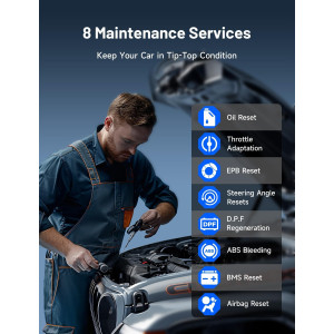 TOPDON TopScan Lite : OBD2 Scanner Bluetooth, Diagnostic Complet