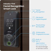 Lockly Visage Zeno Smart Lock: Facial Recognition & Keyless Entry
