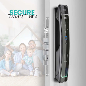 Serrure intelligente 3D avec reconnaissance faciale et WiFi