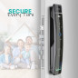 3D Face Recognition Smart Lock: WiFi, Fingerprint, Camera, App Control - Keyless Entry for Ultimate Home Security