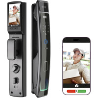 Advanced 3D Face Recognition Smart Door Lock with WiFi & Camera
