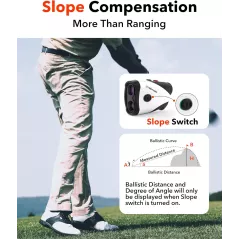 REDTIGER Golf Rangefinder 1200 Yards - Précision & Slope
