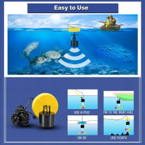 Détecteur de Poissons Portable LUCKY pour Kayak - Sonar LCD