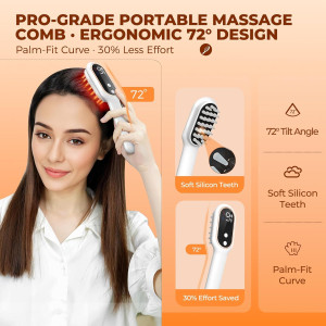Laser Hair Growth Comb: Red Light Therapy for Alopecia & Hair Loss