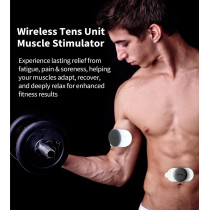 TENS Sans Fil : Stimulateur Musculaire 18 Modes pour Soulagement