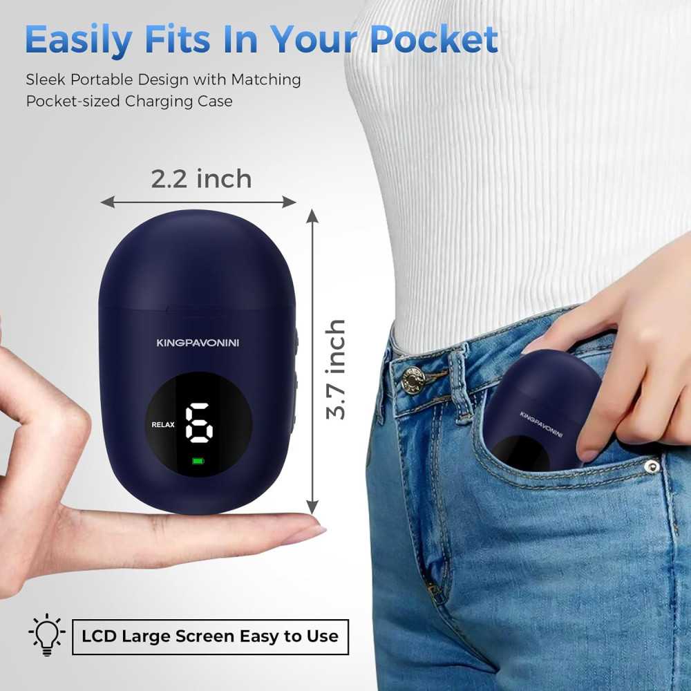 Unité TENS sans fil KingPavonini : soulagement musculaire portable Unité TENS sans fil KingPavonini : soulagement musculaire portable