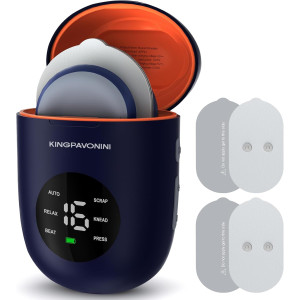 KingPavonini Wireless TENS Unit: Portable Pain Relief & Muscle Stimulator