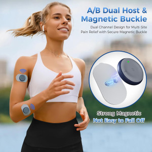 KingPavonini Wireless TENS Unit: Portable Pain Relief & Muscle Stimulator