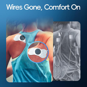 Comfytemp Wireless TENS Unit for Pain Relief - FSA HSA Eligible