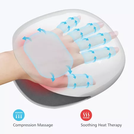 Massageur Manuel SANS FIL Comfier : Chauffage & Compression