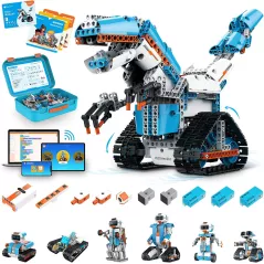 Kit Robot Educatif WhalesBot E7 Pro 12-en-1 pour Enfants