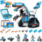 WhalesBot E7 Pro: 12-in-1 STEM Coding Robot Kit for Kids 8-12. Build, Code & Learn!