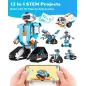 WhalesBot E7 Pro : Robot STEM 12-en-1 pour Enfants - Apprends à Coder en Tamusant !