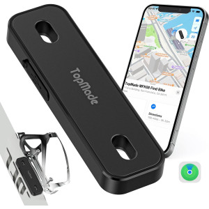TopMade Bike Tracker : GPS Universel pour Apple, Étanche et Rechargeable