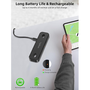 TopMade Bike Tracker : GPS Universel pour Apple, Étanche et Rechargeable