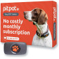 Black Dog GPS Tracker: Real-Time Location, No Subscription! Lifetime SIM & Vet Approved