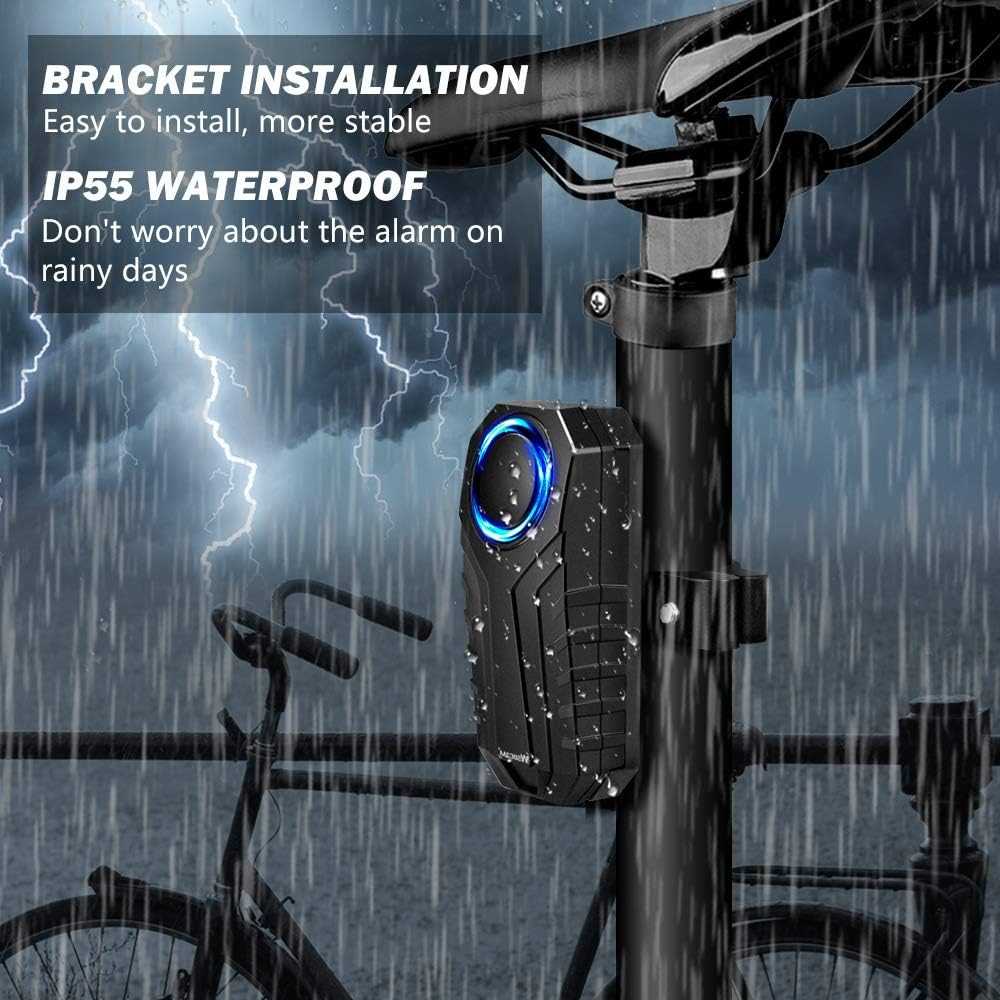 Secure Your Bike with WSDCAM 113dB Anti-Theft Alarm & Remote Secure Your Bike with WSDCAM 113dB Anti-Theft Alarm & Remote