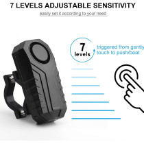 Secure Your Bike with WSDCAM 113dB Anti-Theft Alarm & Remote