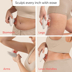 3-in-1 Body Sculptor: Anti-Cellulite Massager for Stomach & More