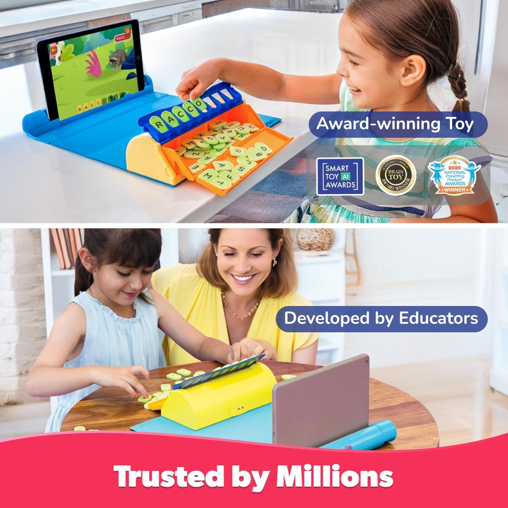 PlayShifu Plugo Letters Kit: 9 Educational Games for Kids Ages 4-10