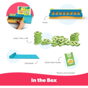 PlayShifu Plugo Letters Kit: 9 Educational Games for Kids Ages 4-10