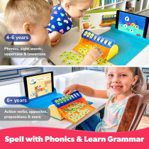 PlayShifu Plugo Letters Kit: 9 Educational Games for Kids Ages 4-10