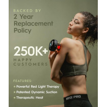 REVO 4-in-1 Smart Cupping Therapy Massager & Red Light Pain Relief