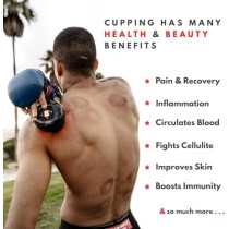 REVO 4-in-1 Smart Cupping Therapy Massager & Red Light Pain Relief