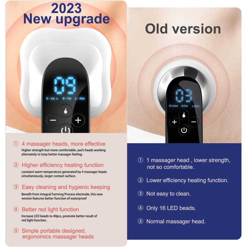 4 Heads Pro Max Cellulite Massager - Cordless Body Shaping Machine 4 Heads Pro Max Cellulite Massager - Cordless Body Shaping Machine
