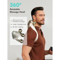 SKG Neck Massager: Deep Tissue Pain Relief & Shiatsu with Heat - FSA/HSA