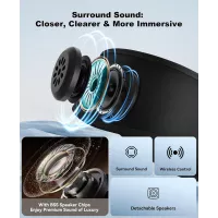 MUSICOZY: Casque de Sommeil Bluetooth 5.4, Écouteurs Ultra-fins pour Sport & Relaxation - Son Immersif, Confort Absolu!