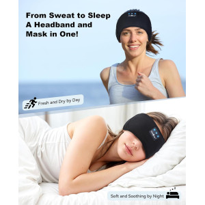 Wireless Bluetooth Sleep Headphones: Ultra-Thin Sports Earbuds