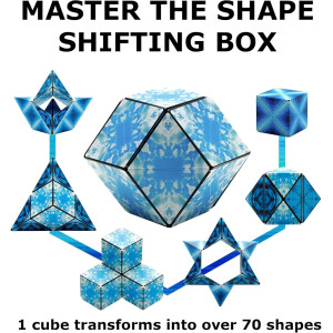 SHASHIBO Cube Magnétique : 70+ Formes et App Mobile Fun
