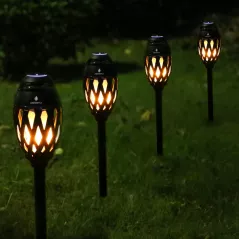 ANERIMST Enceinte Bluetooth Étanche avec Lampe Torche LED - Son Immersif & Ambiance Parfaite pour Extérieur
