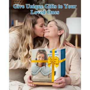 Electric Heating Pad for Neck & Shoulder Relief - Perfect Gift Idea!