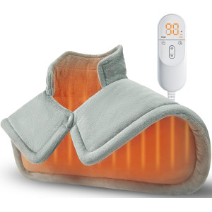 Electric Heating Pad for Neck & Shoulder Relief - Perfect Gift Idea!