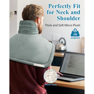Electric Heating Pad for Neck & Shoulder Relief - Perfect Gift Idea!