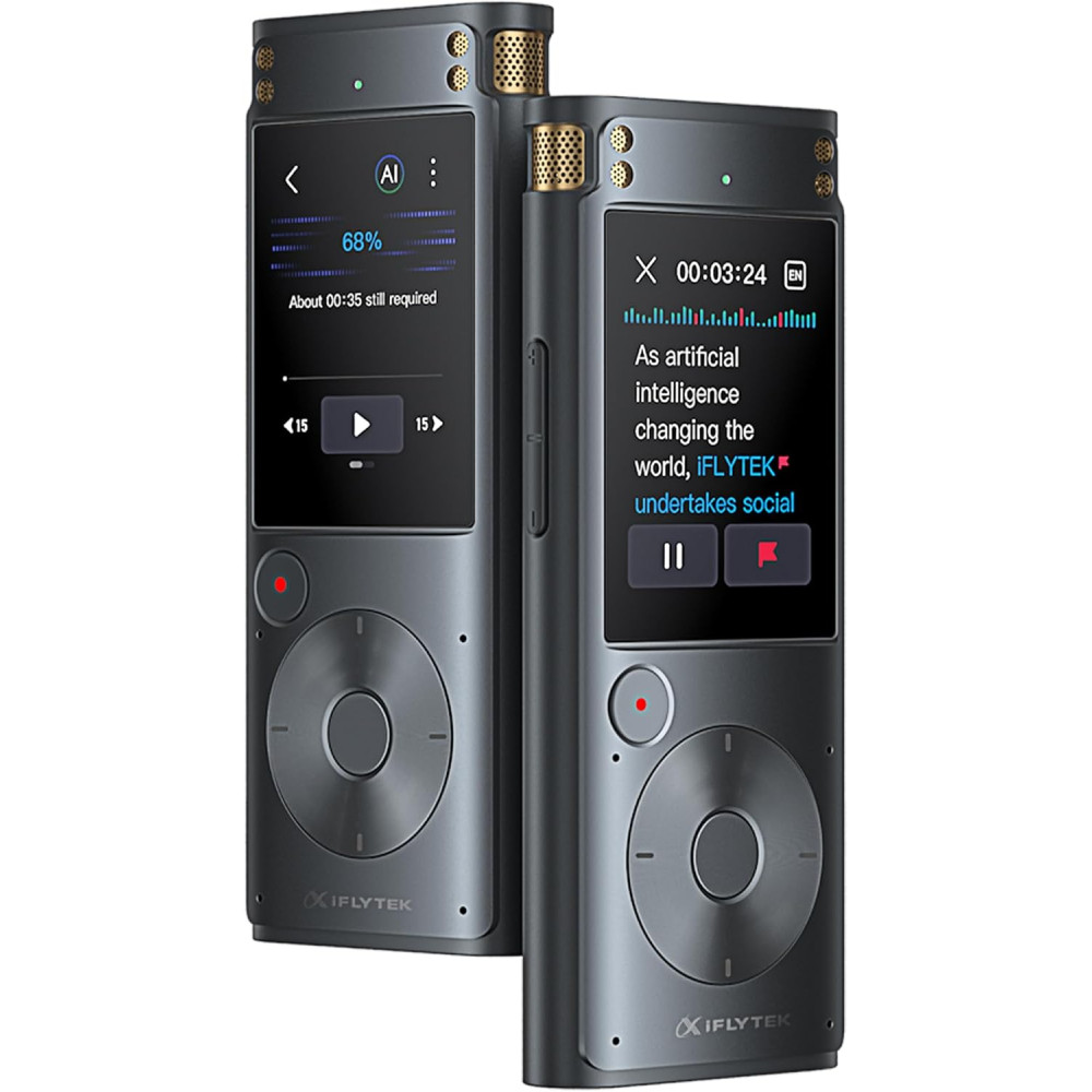 AI Voice Recorder: Secure Offline Recording, 5-Language Transcription AI Voice Recorder: Secure Offline Recording, 5-Language Transcription