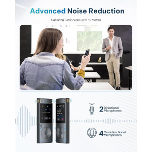 AI Voice Recorder: Secure Offline Recording, 5-Language Transcription