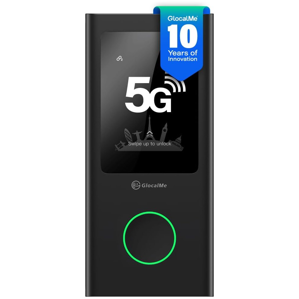 GlocalMe Numen Air 5G: Portable WiFi Hotspot for 200+ Countries GlocalMe Numen Air 5G: Portable WiFi Hotspot for 200+ Countries