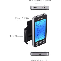 New Tens Unit Plus 24: Multi-Mode Rechargeable Pulse Massager Machine