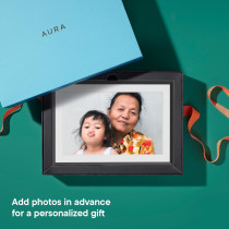 Aura 10.1 HD Digital Picture Frame - Best Gift, Easy Setup via WiFi