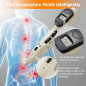 Rechargeable Acupuncture Pen: Electric Acupoint Finder with 3 Heads for Pain Relief & Therapy