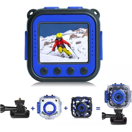 Appareil Photo Étanche PROGRACE Kids 1080 HD