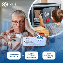 Indoor WiFi Motion Sensor Alarm with SMS Alerts for Smart Home Security