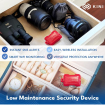 Indoor WiFi Motion Sensor Alarm with SMS Alerts for Smart Home Security