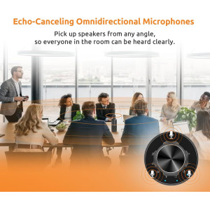 Caméra de Conférence TOUCAN 360° - 1080p HD avec AI