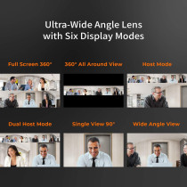 j5create 360° Webcam: 1080P HD Camera for Video Conferencing & Online Classes