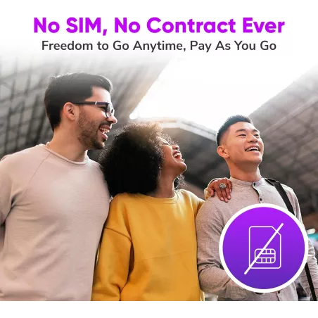 TravelWifi Sapphire 3 : Hotspot WiFi Portable - Restez Connecté dans le Monde Entier! + 4Go Offerts