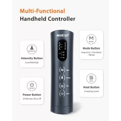 Massager de Jambes CINCOM : Chaleur et Compression pour Soulagement